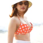 Shraddha Das Instagram - Salty and Sweet 🍭🍡🍧 Styling : @artbyavnee 📸 @snehzala #beachplease #goalove #polkadots #happiness #shraddhadas Keri Beach, Goa