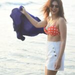 Shraddha Das Instagram - Salty and Sweet 🍭🍡🍧 Styling : @artbyavnee 📸 @snehzala #beachplease #goalove #polkadots #happiness #shraddhadas Keri Beach, Goa