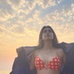 Shraddha Das Instagram - Salty and Sweet 🍭🍡🍧 Styling : @artbyavnee 📸 @snehzala #beachplease #goalove #polkadots #happiness #shraddhadas Keri Beach, Goa