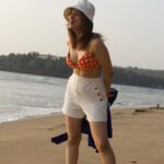 Shraddha Das Instagram - Salty and Sweet 🍭🍡🍧 Styling : @artbyavnee 📸 @snehzala #beachplease #goalove #polkadots #happiness #shraddhadas Keri Beach, Goa