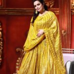 Shweta Menon Instagram - #shwethamenon MUA @mukeshmuralimakeover Stylist @sabarinathk_ Costume @ladies_planet_ Jewellery @mayoorajewels_by_archana Trivandrum, India