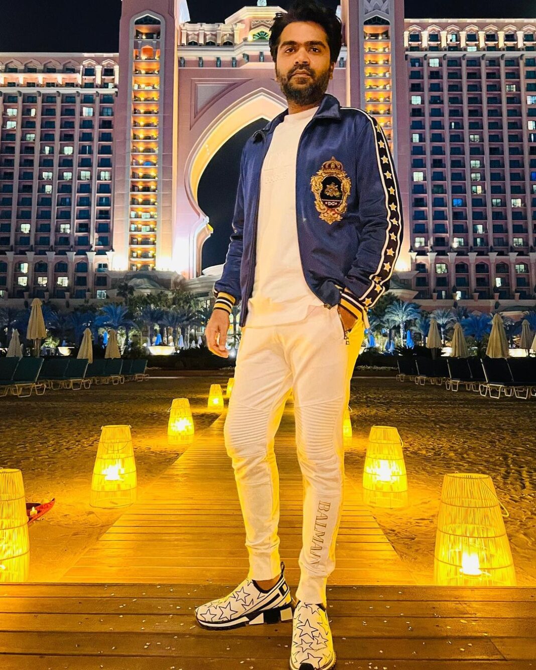Silambarasan Instagram - 💙 #throwback #dubai #traveldiaries