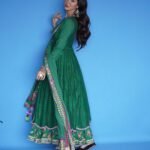 Sonam Bajwa Instagram - Looks from MVNKTN promotions… Outfit @toraniofficial Rings @silverhouse.co.in @sangeetaboochra Makeup @cocoballucci_ Hair @hairbyharrybajwa Styled by @rochelledsa @anishagandhi3