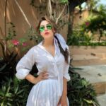 Sonarika Bhadoria Instagram - Take the world and paint it Red♥️ #holi