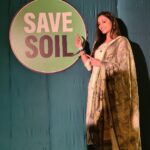 Srinidhi Ramesh Shetty Instagram - #SaveSoil - This is not another movement. This is the matter of life & death. Nobody thought it will come to this, but here we are.. Lets save soil, NOW !! 🙏🏻 #SaveSoil #ConsciousPlanet @sadhguru @isha.foundation @rallyforrivers @consciousplanet
