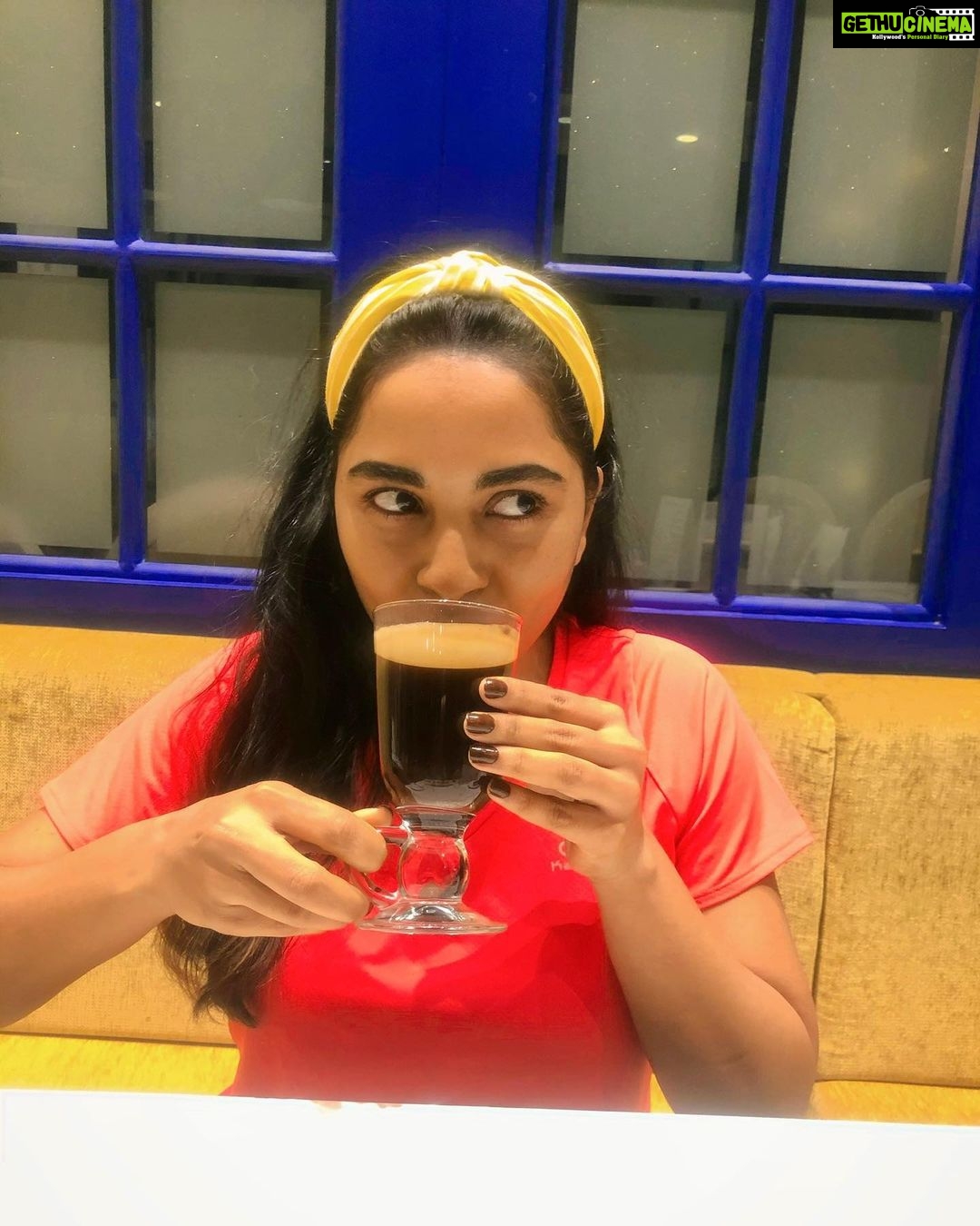 Srushti Dange Instagram - The first step to manifestations is caffeination ☕️