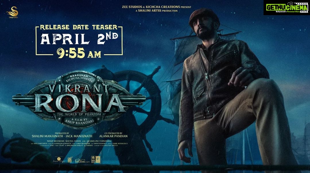 Sudeep Instagram - The Devil’s Announcement. #VikrantRonaReleaseTeaser Out On April 2nd 9:55 AM #VikrantRona @anupsbhandari @jack_manjunath_ @jacquelinef143 @nirupbhandari @neethaashok01 @b_ajaneesh @alankar.pandian @shivakumarart @williamdaviddop @alwaysjani @shaliniartss @zeestudiosofficial @kichcha_creatiions_official @tseries.official @laharimusic @zeestudiosofficial @zeekannada @zeepiccharofficial @kaanistudio @the_biglittle"