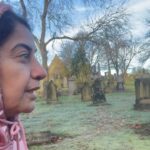 Suhasini Maniratnam Instagram - Waking through commonwealth war graves. England