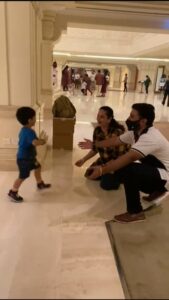 Suja Varunee Instagram - 🐕 The Alpha... The Beta 🐩... & The Little Cub 🐶 Always together ❤️🐾 #togetherforever #togetherness #familylove #familytime #alpha #beta #littlecub #playtime ITC Grand Chola, Chennai