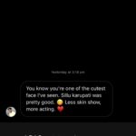 Sunaina Instagram - #sillukaruppatti ❤️ My DM’s are flooded with so much love.