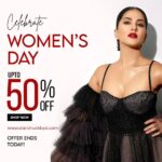 Sunny Leone Instagram - Happy Women's Day everyone!! To celebrate us, we've got a special deal for you 🎁 - UPTO 50% off on your @starstruckbysl favs. Offer exclusively on www.starstruckbysl.com . . #SunnyLeone #womensday #womeninbusiness India