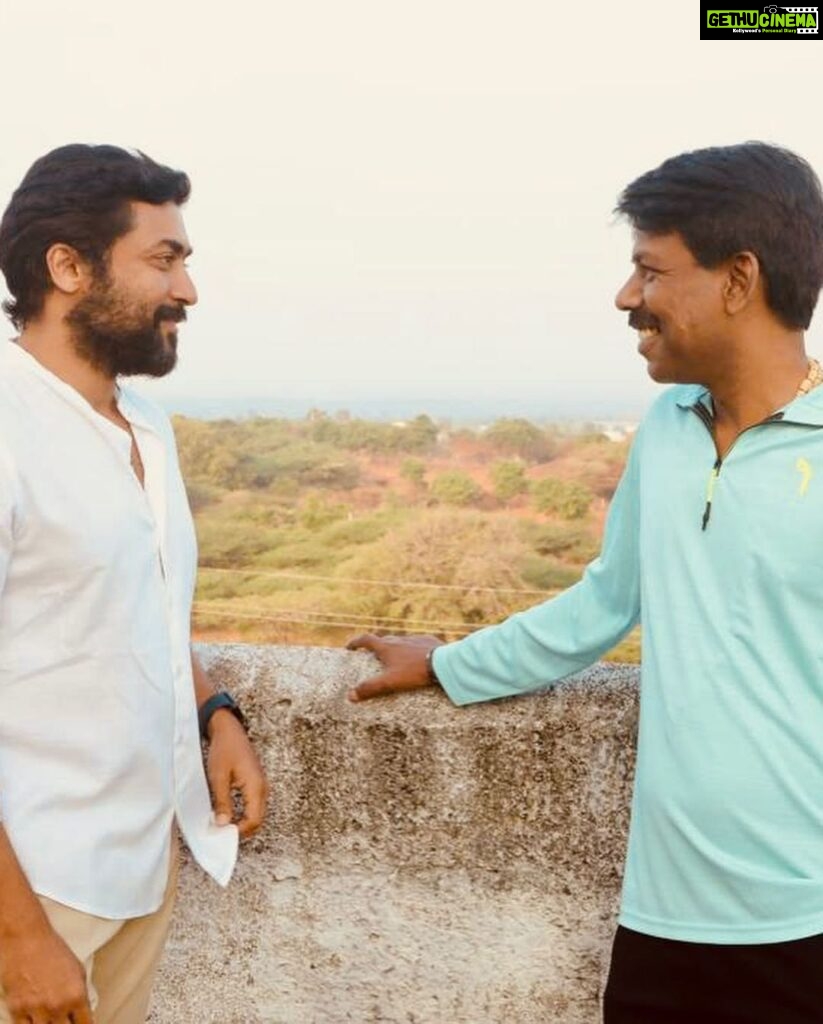 Suriya Instagram - Been waiting for #directorbala na my mentor to say Action!!! …After 18 years, it’s happiness today…! This moment… we need all your wishes! #suriya41