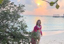 Tamannaah Instagram - Wandering but never lost ☀️ @movenpickkuredhivarumaldives #movenpickmaldives #movenpickkuredhivarumaldives #wemakemoments @oneaboveglobal