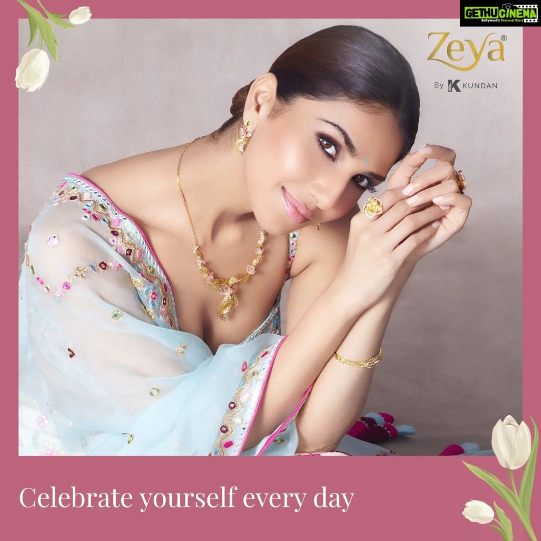 Vaani Kapoor Instagram - I, am a woman of today. I celebrate every moment in my life - be it a small victory like getting a perfect shot in the first take, the joy of having breakfast with family before heading out every day or a moment of being with myself and dancing to my favourite song... Jewellery is a part of my everyday celebrations, adding more zing and shine! Make each moment a special one and let it outshine all the challenges that life throws at you. Feel empowered and shine your light with #ZeyaByKundan range of handcrafted, affordable, and lightweight jewellery and get up to 80% off on making charges this #WomensDay Shop my favourites at zeya.co.in ✔️ Starting Range from ₹ 2000 ✔️ Made From 100% Certified Pure Gold ✔️ Lifetime Cleaning and Stone Repair ✔️ 30-Day Money-Back ✔️ BIS Hallmarked Jewellery (HUID) ✔️ 5000 + lightweight jewellery designs ✔️ Easy 30- Days Returns ✔️ Buyback 99.9% ✔️ Free Shipping . . . #ShineBrighter #KeepShining #InternationalWomensDay #HappyWomensDay #AffordableLuxury #CraftedinEurope #GoldJewellery #EverydayJewellery #OfficeWearJewellery #Lightweightjewellery