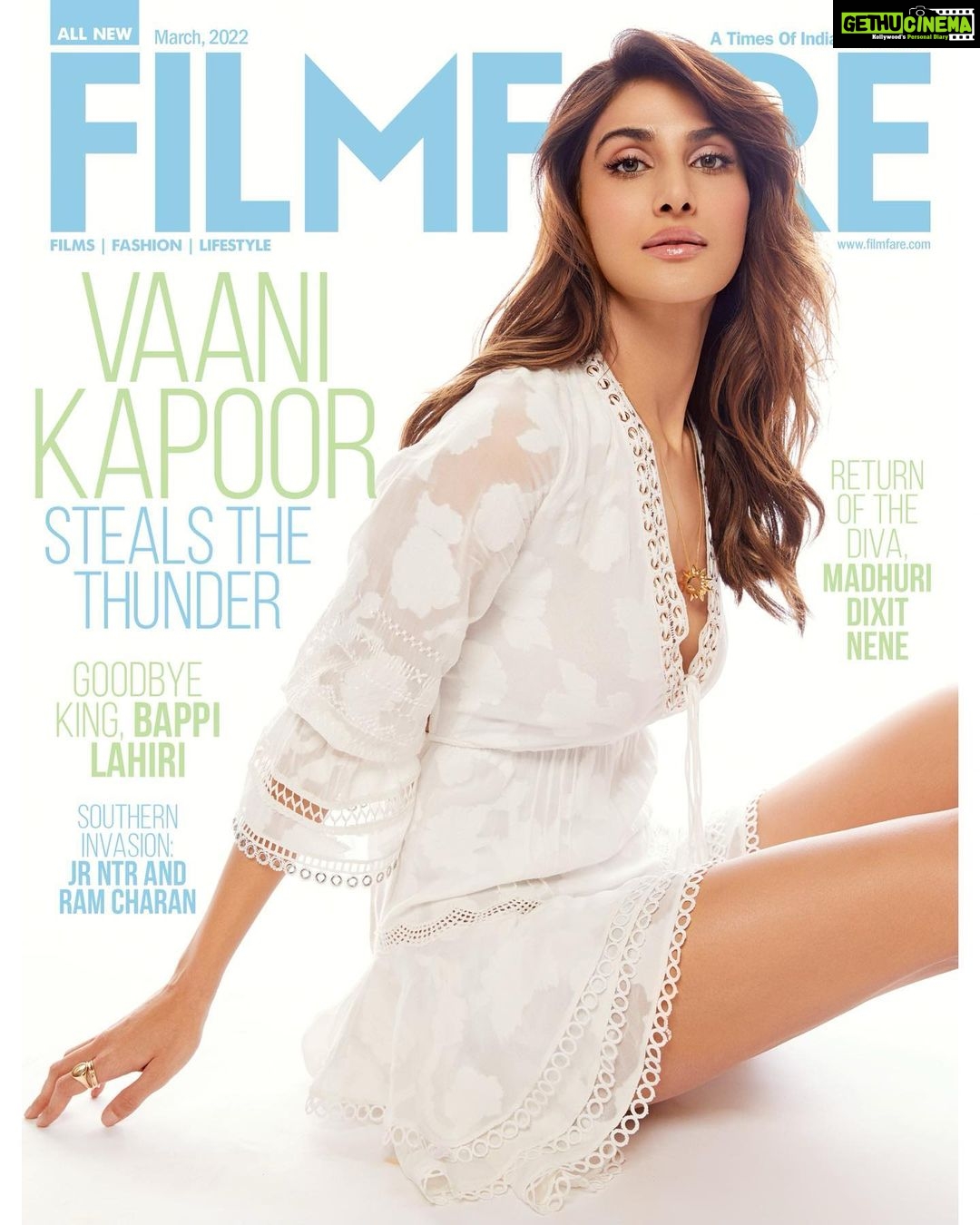 Vaani Kapoor Instagram - 🐣 @filmfare Photographer: @keegancrasto Styled by: @edwardlalrempuia HMU: @marianna_mukuchyan Editor-in-chief: @jiteshpillaai Interviewed by: @mayuxkh Art Director: @sujithapai Filmfare Editorial: @anewradha, @ash_pote