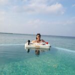 Varalaxmi Sarathkumar Instagram - #Monday vibes feeling white..!!! #throwback #Maldives #sun-kissed #beachvibes🌴🌊 #beachlife #white #favoritecolor Series 2