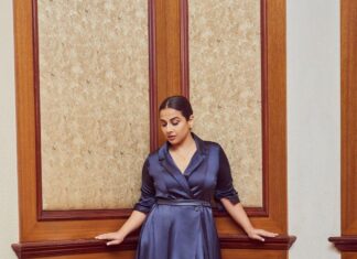 Vidya Balan Instagram - Jalsa 🔥 Outfit - @bennusehgallofficial Makeup - @harshjariwala158 Hair - @bhosleshalaka Styling - @who_wore_what_when Photography- @chandrahas_prabhu