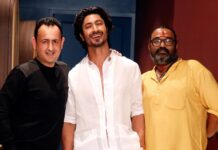 Vidyut Jammwal Instagram - It’s time to be #SherSinghRaana! #ShreeNarrayanSingh @vinod.bhanushali @ranashersingh17 @bsl_films @matargashtifilms #KamleshBhanushali @the_vishal_gurnani @Vishaltyagi00 @Inkiam @hitz.music.official @abbassayyed77 @juhiparekhmehtaofficial