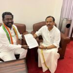 Vijay Vasanth Instagram - Met Union Minister of State Shri V Muraleedharan over detention of fishermen by various countries.