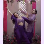 Wamiqa Gabbi Instagram – Aajaa Aajaa !! Bhangra paale !! @haardikpurangabbi 💜
…………………………………………..
Outfits: @scarlet_by_shrutijamaal 
Jewellery: @kalyanjewellers_official