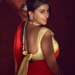 Yaashika Aanand Instagram – Don’t get bitter , get better ❤️‍🩹 
Photography @ganesh_toasty 
Styled by @indu_ig 
Mua @deepz_beautyjourney 
Hairstylist @deepika_hairstyles 
Outfit @kanthadesignstdo 
Jewelry @nacjewellers