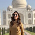 Yami Gautam Instagram - Simply ❤️ The film was shot in Agra & hence the city tour had to start right from the heart of the heart ❤️ #Dasvi