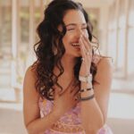 Yuvika Chaudhary Instagram - 💚🖤❤️ @deepikasdeepclicks Outfit- @omalsindwani.official Styled by- @junejasanchi Makeup- @raveen_anand #yuvikachaudhary fun #jaipur #wedding #day #fun #cute @inata #instagood