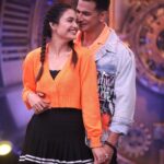 Yuvika Chaudhary Instagram – @khatra.khatra.khatra_  @bharti.laughterqueen  @haarshlimbachiyaa30 @princenarula @voot  @colorstv Styled by @__snehasharma___
Assisted by @aawara_rajadiko