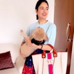 Yuvika Chaudhary Instagram – @houseofkeisho #animallover #yuvikachaudhary ❤️