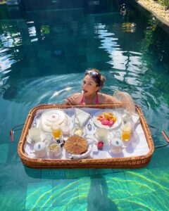 Aarti Chhabria Instagram - Swipe 👈
“Blissful living is all about starting your day with a blissful morning. Blissful mornings include a blissful breakfast, blissful views and a blissful morning swim. It’s a perfect combination here at The Oberoi, Mauritius.”
.
.
.
Aarti’s Blissful Living X The Oberoi Mauritius ~ At the very exquisite ‘Luxury Villa’ enjoying a sumptuous English breakfast in the private pool. 
.
.
.
.
#blissfulliving #bliss #luxurylife #luxurytravel #holisticwellness #wellness #victoriousmind #mauritius #luxuryvilla #pool #pinkbikini #pinkinthepool #aartichabria #beach #sea #clouds #sky #greenery #breakfast #breakfastinthepool #floatingbreakfast #theoberoi #theoberoimauritius #mustvisit #travelandleisure #travelgram #travelinspiration #luxuryescape #luxurylifestyle #luxuryhotel