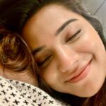 Aathmika Instagram – Just a few moods out of my 1000 mood swings I get before hitting the bed ☠️
