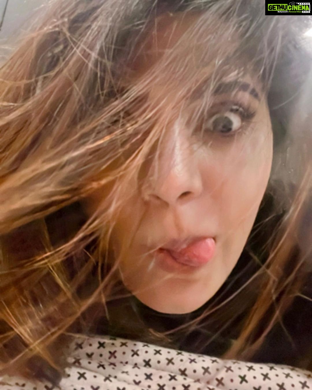 Aathmika Instagram - Just a few moods out of my 1000 mood swings I get before hitting the bed ☠️
