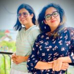 Abhirami Suresh Instagram - Happy World LifeLine Day - aka Siblings Day! P.S - My sister is better than yours 🥲 #Mine #byebye