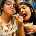 Abhirami Suresh Instagram - She’s having her dessert and I’m having her. Ok bye. @pappu_and_grandma ♥️😌🦚 #paappu #pappu #abhiramisuresh #liveloveliberate #explorepage #explore #viral