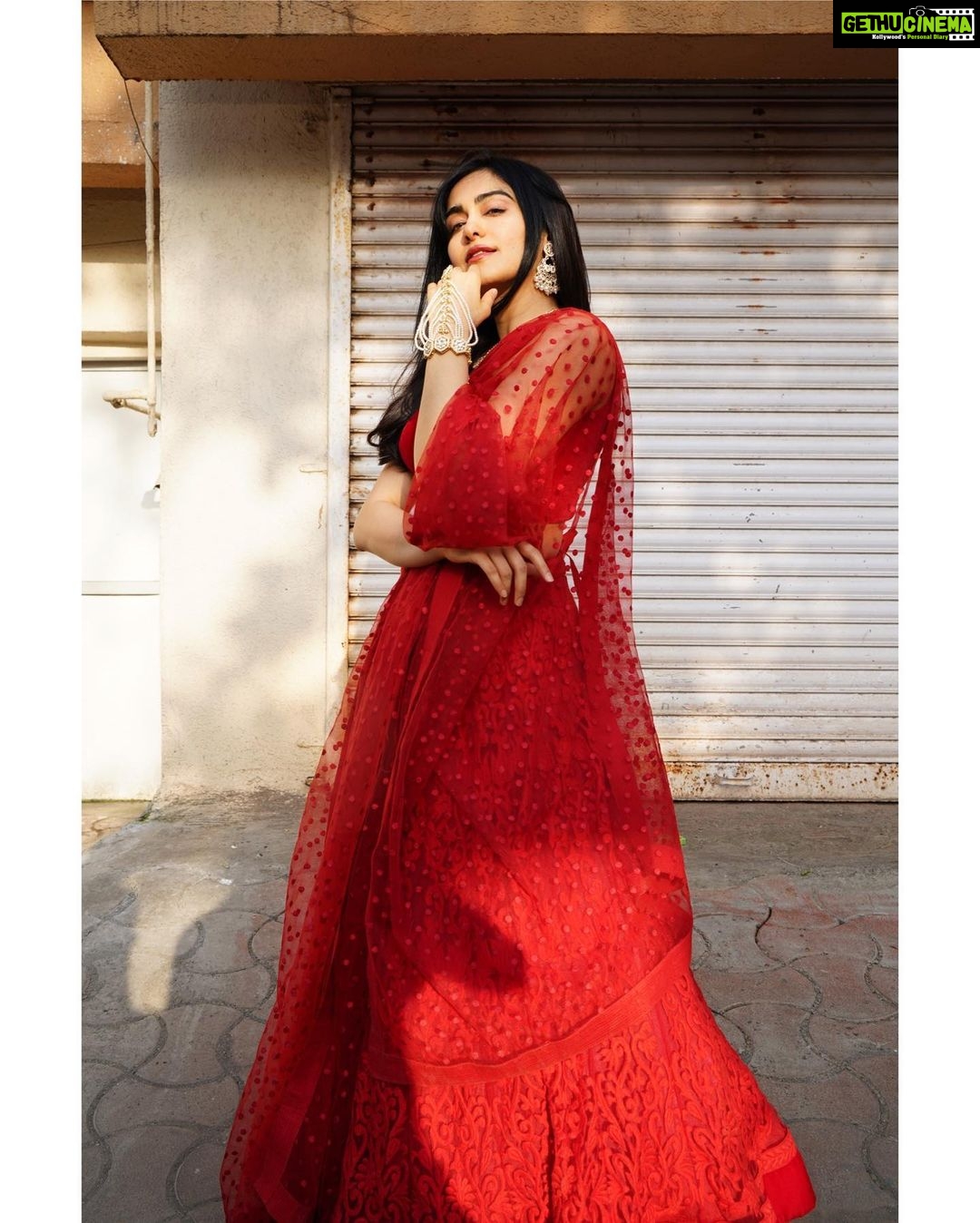 Adah Sharma Instagram - Thought Iβd twin with my favourite colour of flags π¬ . Leave a red flag π©π©π©π©in the comments with a question ! Iβll definitely reply π . . Styled by @juhi.ali Wearing @ranbirmukherjeeofficial @rubansaccessories πΈ @jayslens πͺ @jagats38 . . #100YearsOfAdahSharma #adahsharma