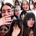 Aditi Arya Instagram - My very lame April fool’s prank was to put on fake bangs and call @diyaarya crying that I messed up for a DIY instareel. Past record was enough to convince her I’m capable of this. After a prolonged condescending laughter, she began teaching me some serious styling workarounds. I felt immense childish satisfaction in bursting her bubble 😈. It was adorable that she was so invested even in my ‘petty’ pain. She might actually love me or something. Also ladies, don’t cut your bangs. It’s never worth the tears that follow.