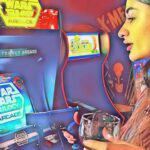 Aditi Arya Instagram - Casual zombie murders on one hand, empty calories on the other. Barcade - New Haven