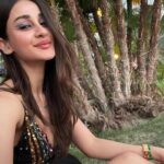Aditi Arya Instagram – I paint my face in need of a creative outlet while on a break from another one. Coachella