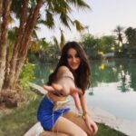 Aditi Arya Instagram – I paint my face in need of a creative outlet while on a break from another one. Coachella