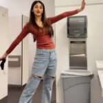Aditi Arya Instagram - The under-appreciated Public-ish Restrooms. They’re your gross but reliable friends you avoid touching and meet only when circumstances force you to. Always got your back but you’d never see them if you could. How selfish. You horrible person.