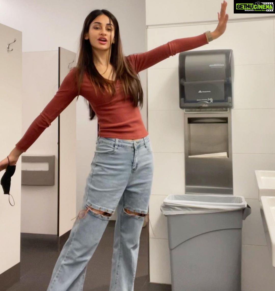 Aditi Arya Instagram - The under-appreciated Public-ish Restrooms. They’re your gross but reliable friends you avoid touching and meet only when circumstances force you to. Always got your back but you’d never see them if you could. How selfish. You horrible person.