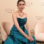 Aditi Rao Hydari Instagram - Zoya from the House of Tata unveils its first boutique at Ambience Mall, Gurugram. With contemporary design and an artisanal soul, the store echoes the atelier’s focus on creating meaningful pieces of wearable art that celebrate the elemental feminine. Minimal, intricate and effortless, the store is an ode to timeless luxury with warm and personalised service.. must visit! @zoyajewels #ZoyaUnveilsInGurgaon #TheZoyaExperience