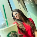 Akanksha Puri Instagram – Just right ❤️ ☕️ 
.
.
📸 @btwitslucky 

👗- @chkokko by @alishasabharwal_ 
PR – @tanvi_prashar 
Styled @styleitupwithraavi 
.
.
#airport #coffee #starbucks #fun #goodvibes #instagood #picoftheday #photooftheday #instagram #india #happy #smile #friends #love #beingme #akankshapuri #❤️