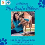 Amala Akkineni Instagram - An ardent animal lover, dancer & a woman of many accolades. Truly delighted to have you amongst us for the event ma'am! Welcoming Mrs Amala Akkineni @akkineniamala as our chief guest for The Great Indian Dog Show 2022!