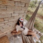 Amala Paul Instagram - Taking a break during my summer break. 🤭🤭🤭 #serialchiller #hammock #swingingaway #traveldiaries #vacay #vacation #nepal #vacaymood #travestagram Pokhara, Nepal