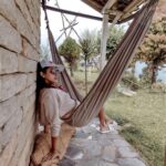 Amala Paul Instagram - Taking a break during my summer break. 🤭🤭🤭 #serialchiller #hammock #swingingaway #traveldiaries #vacay #vacation #nepal #vacaymood #travestagram Pokhara, Nepal