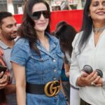 Ameesha Patel Instagram – BARODA yesterday.. proud to have inaugurated the fantastic @themexicantapasbar 
@tarunapatel @akankshap @aishwaryapatel

Represented by @silverbell.networks 
For any events and brand collaborations mail :mktg@silverbell.network