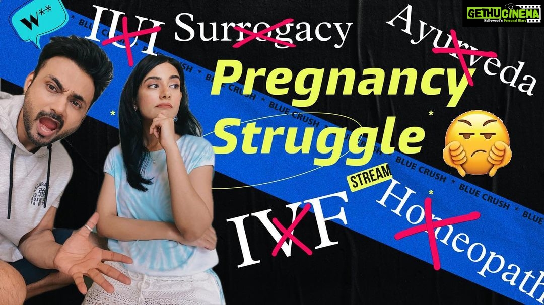 Amrita Rao Instagram - For the 1st Time Ever …We Sharing Our Pregnancy Struggles Latest Episode https://youtu.be/Ak6U65v1JRo ( LINK IN BIO ) #coupleofthings #amritarao #rjanmol #love #pregnancy #pregnancyjourney #couplegoals