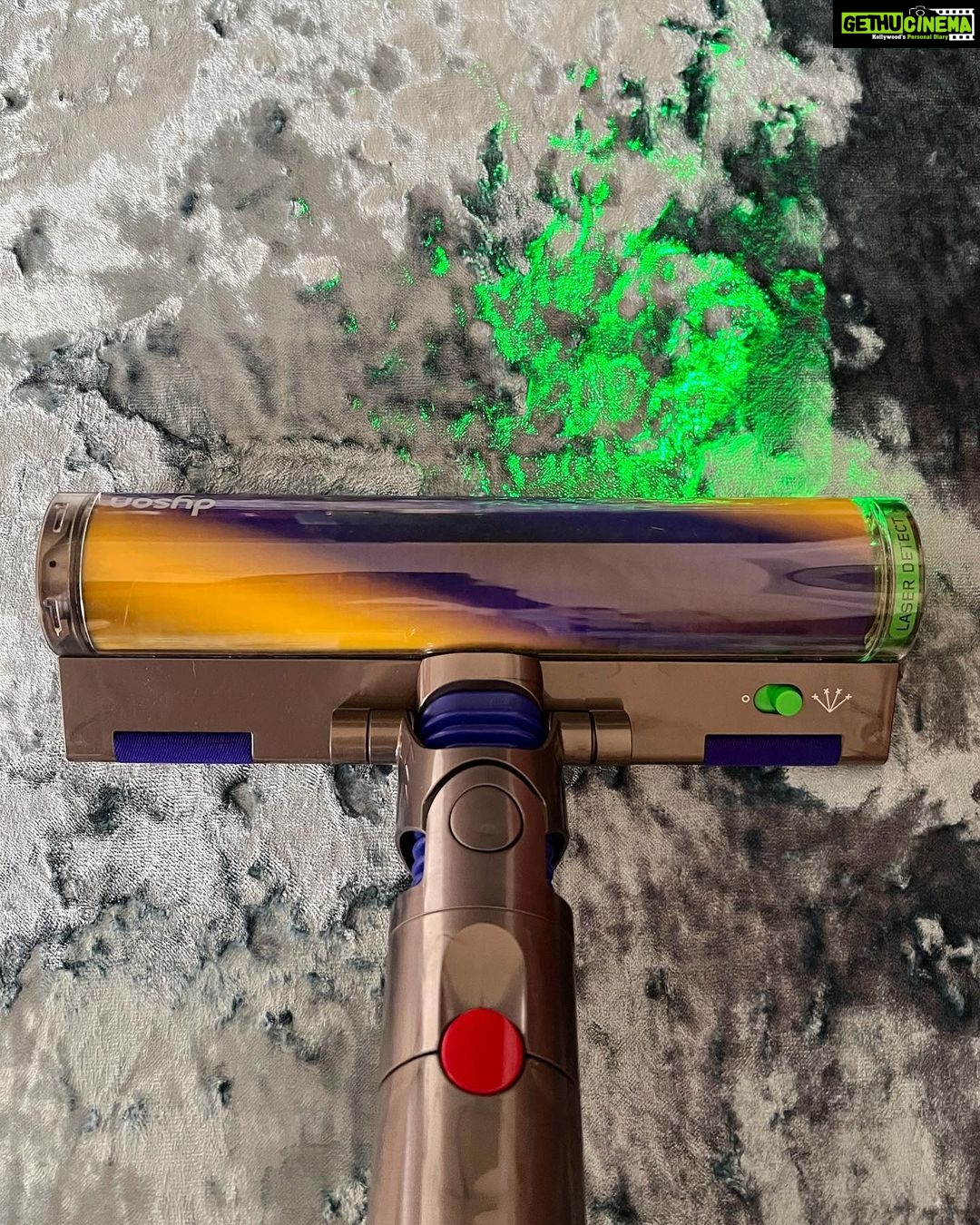 Amyra Dastur Instagram - Who would have imagined deep cleaning and doing home chores could be this easy and convenient? šš»š« Dysons new product helps me for a cleaner and healthier home with its laser clean technology! ⨠@dyson_india #dysonindia #dyson #dysonv12 #dysonhome #homeimprovement #cleanandhealthy #home #hometech #homeinterior #collaboration