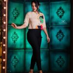 Anasuya Bharadwaj Instagram - Hell yeah! I do it for me! 🤘🏻 For #Jabardast #tonyt PC: @verendar_photography 🥰